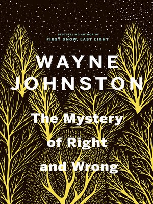 cover image of The Mystery of Right and Wrong